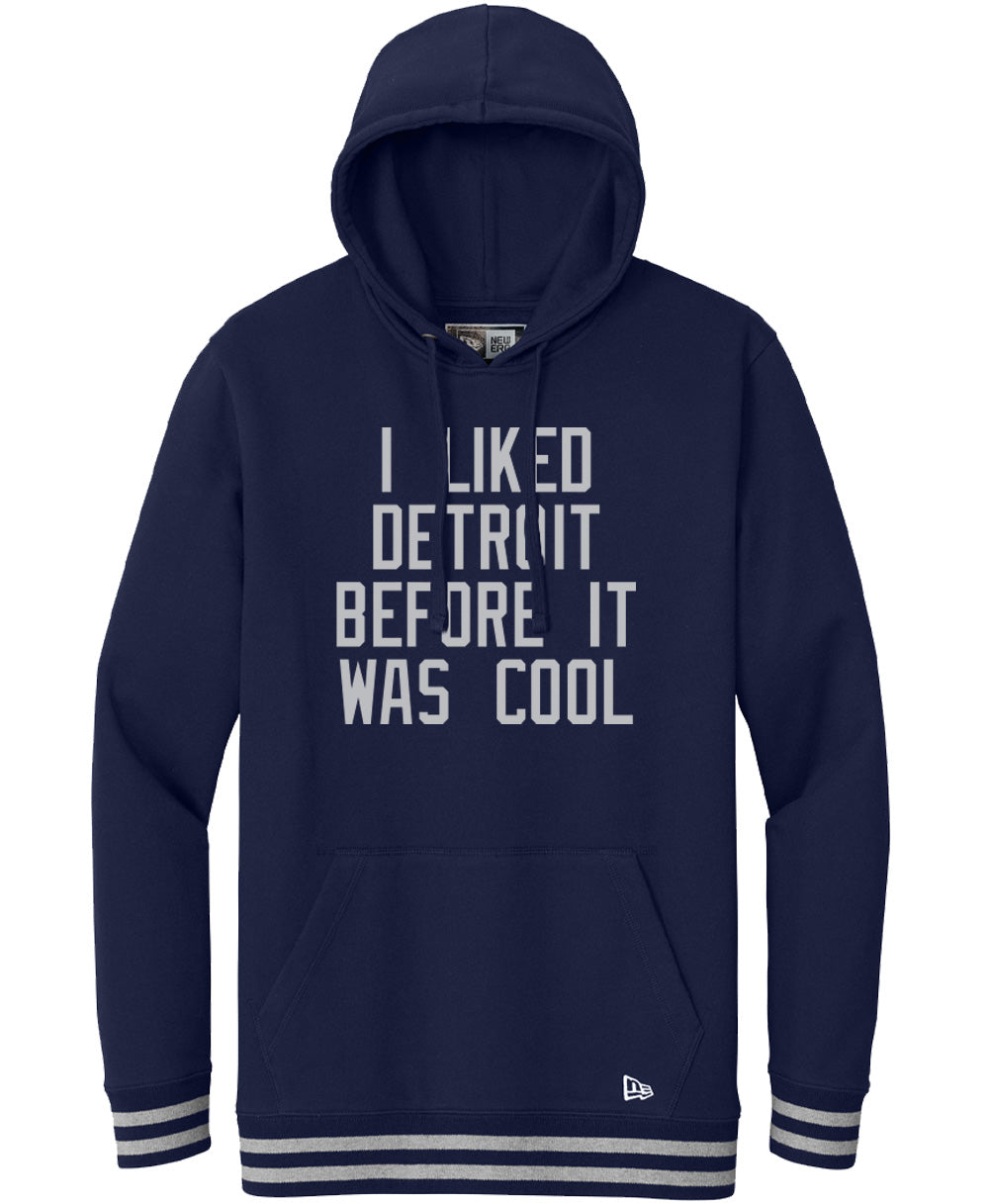 I Liked Detroit Before It Was Cool Black Hoodie - Only L