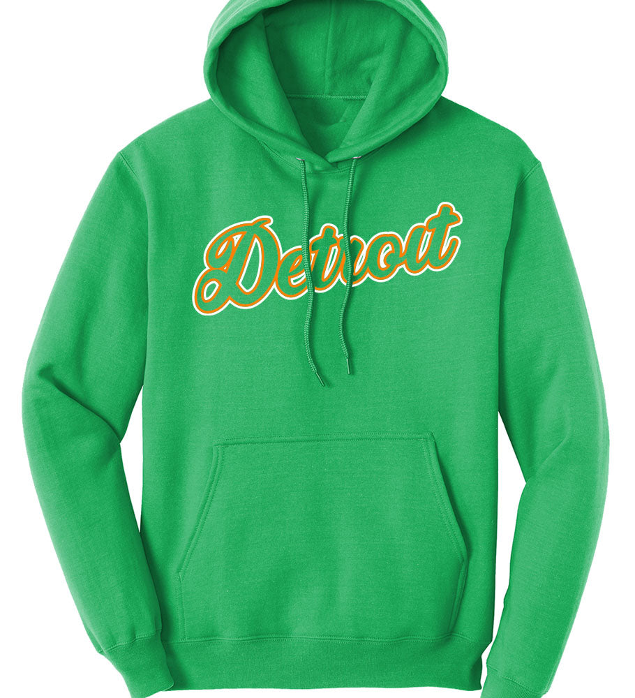 Detroit Orange Script