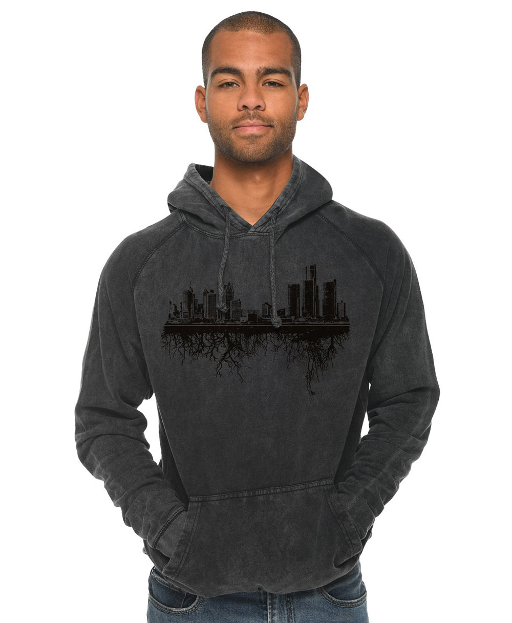 Detroit City Roots Vintage Hoodie