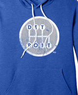 Heather Royal Distressed Shifter Hoodie