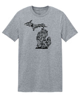 Michigan Collage Shirts