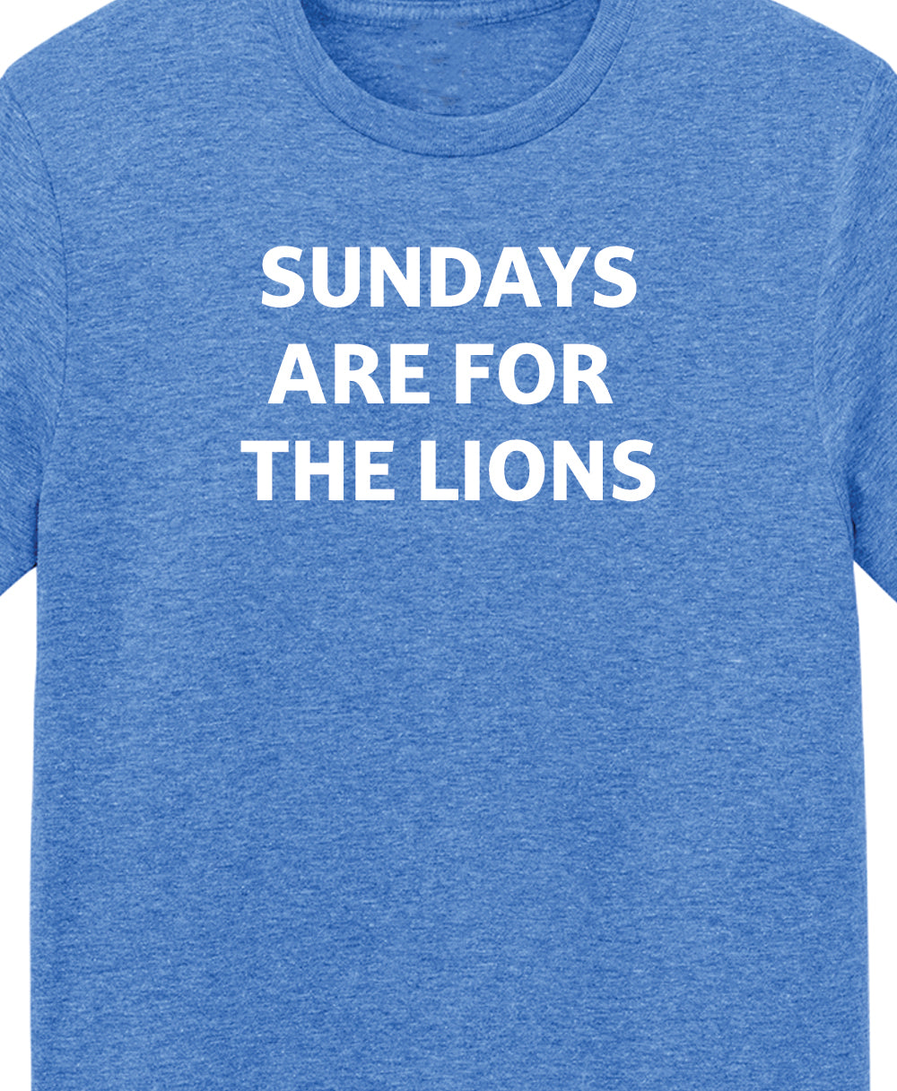 Sundays Are For The Lions