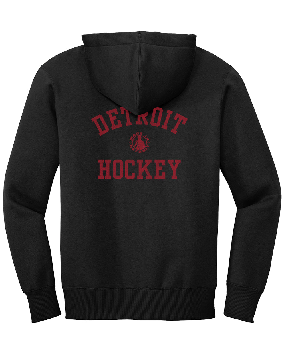 Detroit Hockey Zip Up