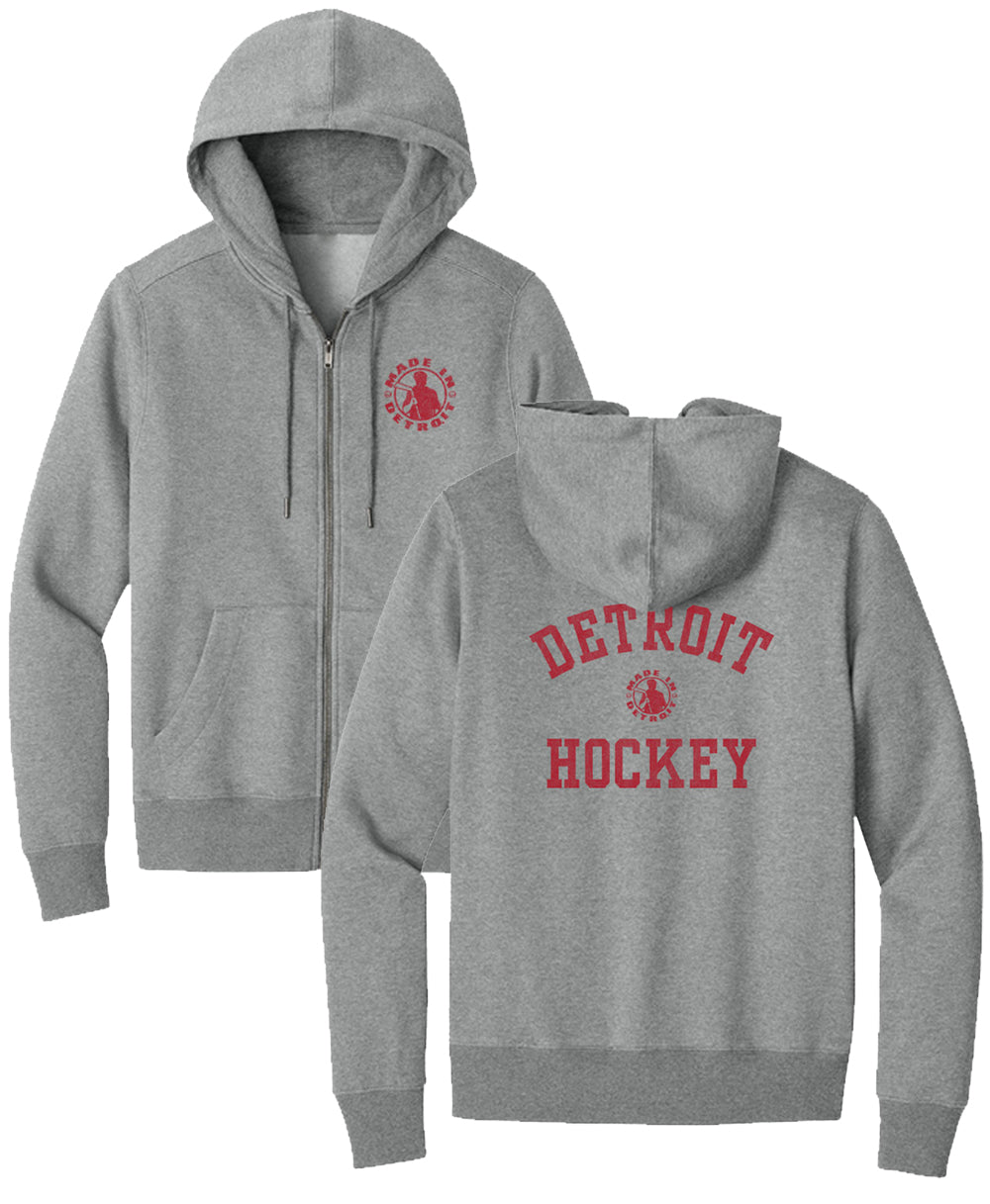 Detroit Hockey Zip Up