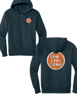 Shifter Navy Zip-Up