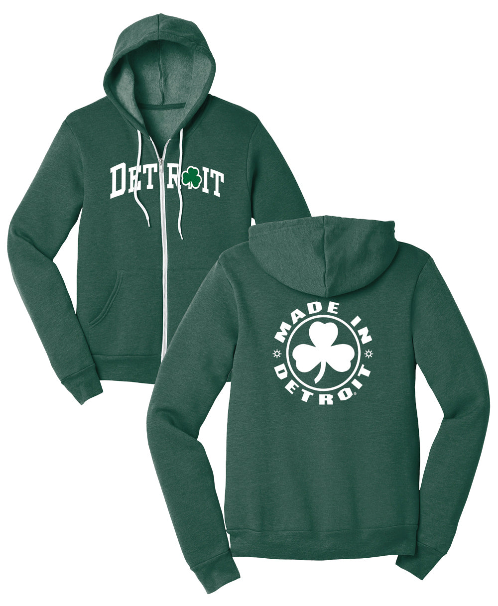 Detroit Clover Arch Zip Ups