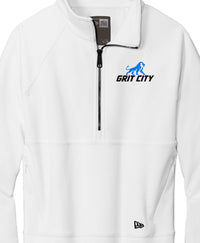 Ladies New Era Grit City White 1/4 Zip