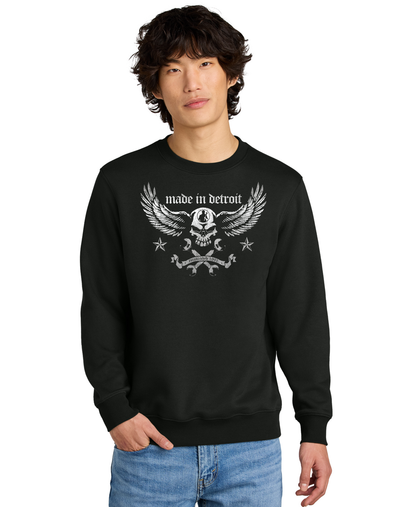 Biker Wrench Crewnecks