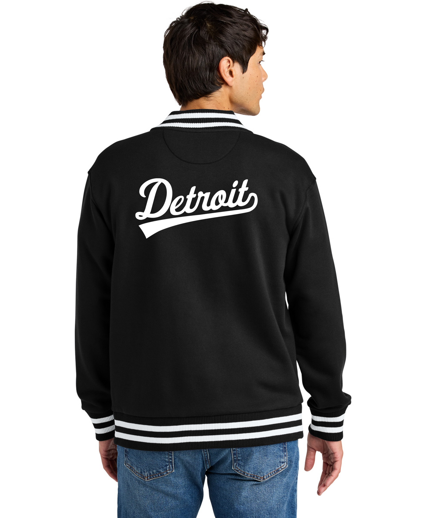 New Era MID/Detroit Script Varsity Fleece