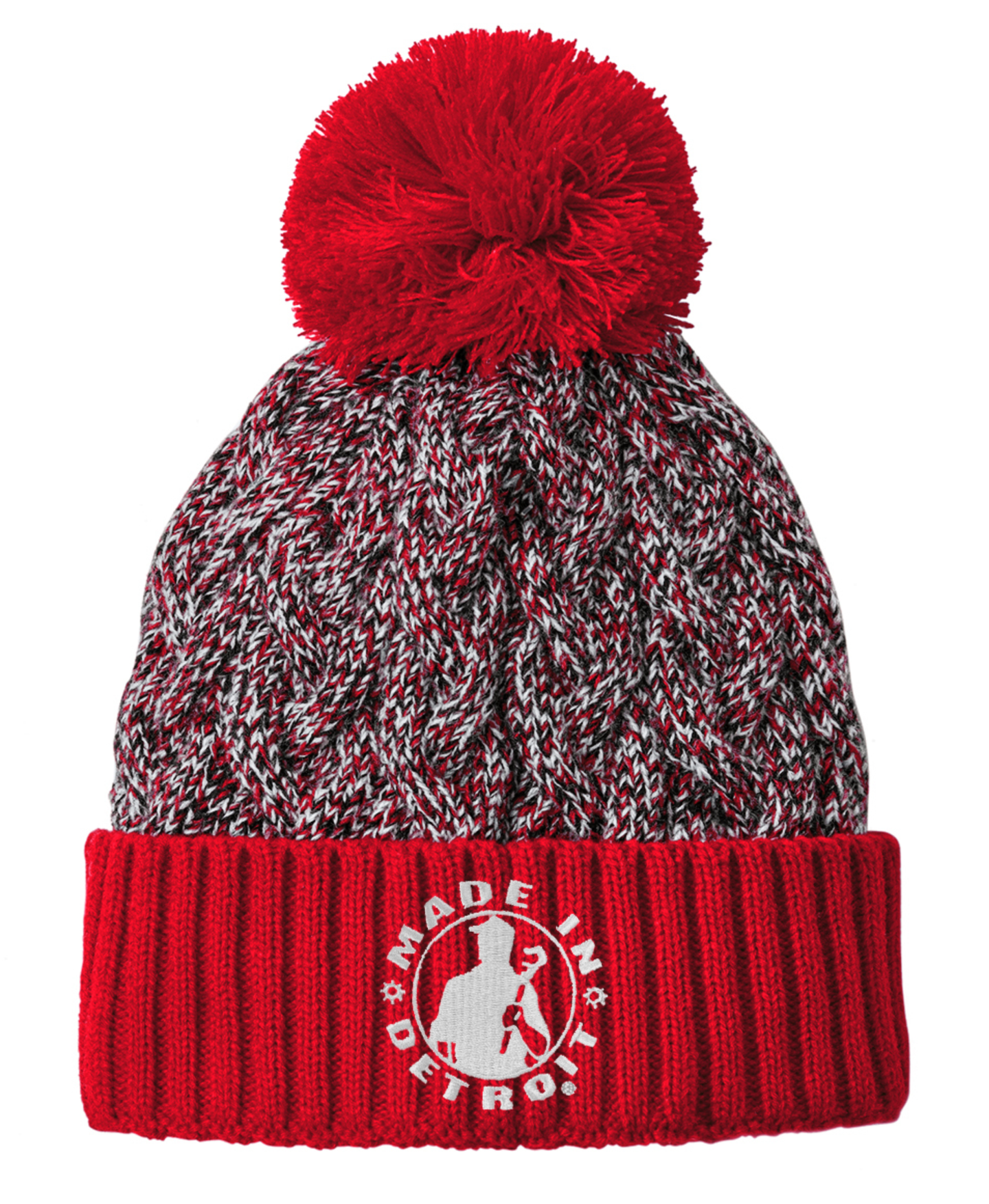 New Era MID Knit Pom Beanies