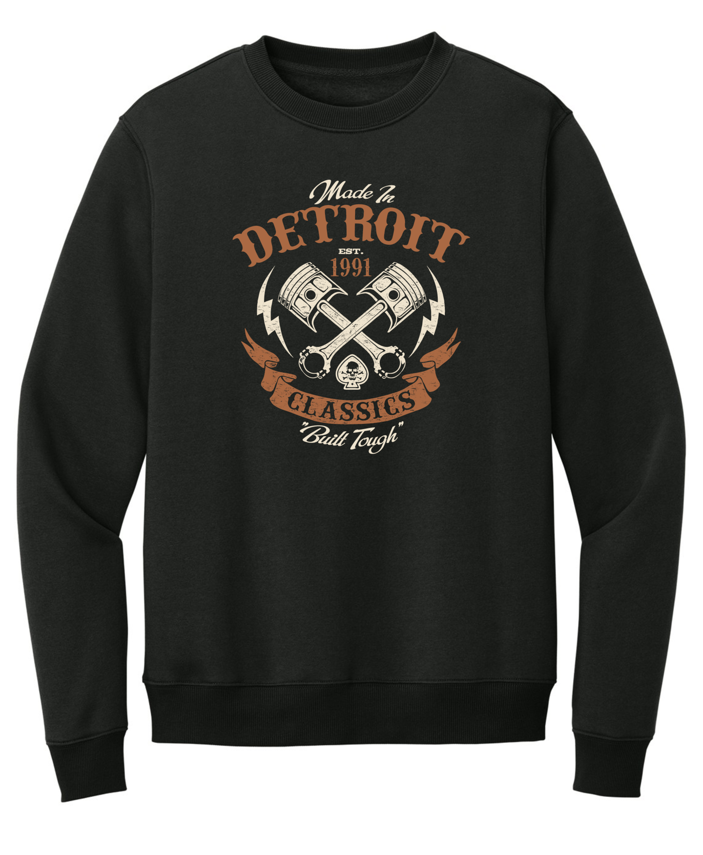 1991 Copper Built Tough Crewnecks