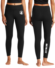 Ladies MID Black 7/8 Legging