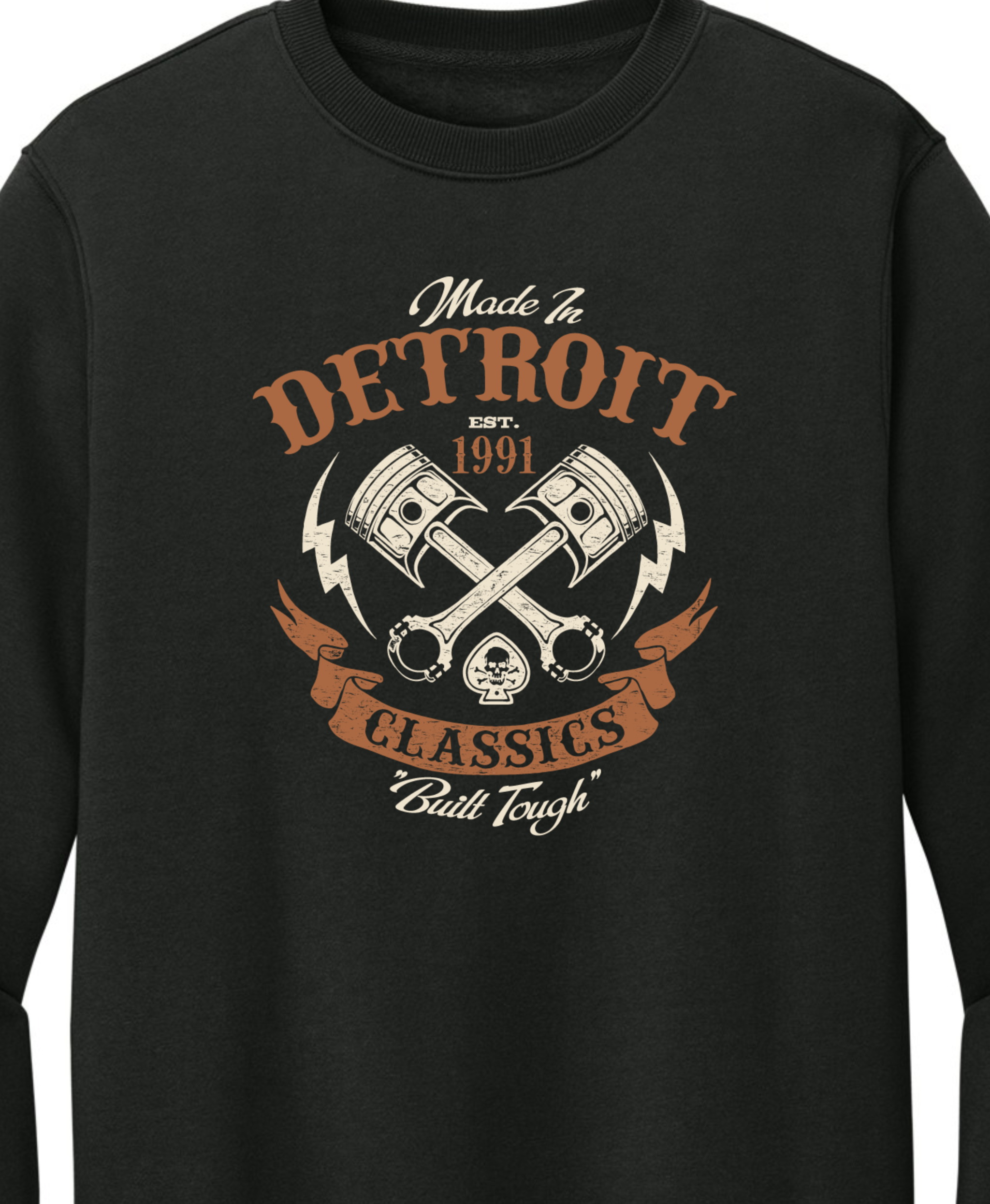 1991 Copper Built Tough Crewnecks
