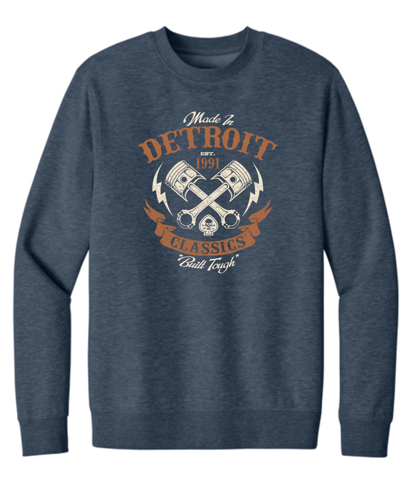 1991 Copper Built Tough Crewnecks