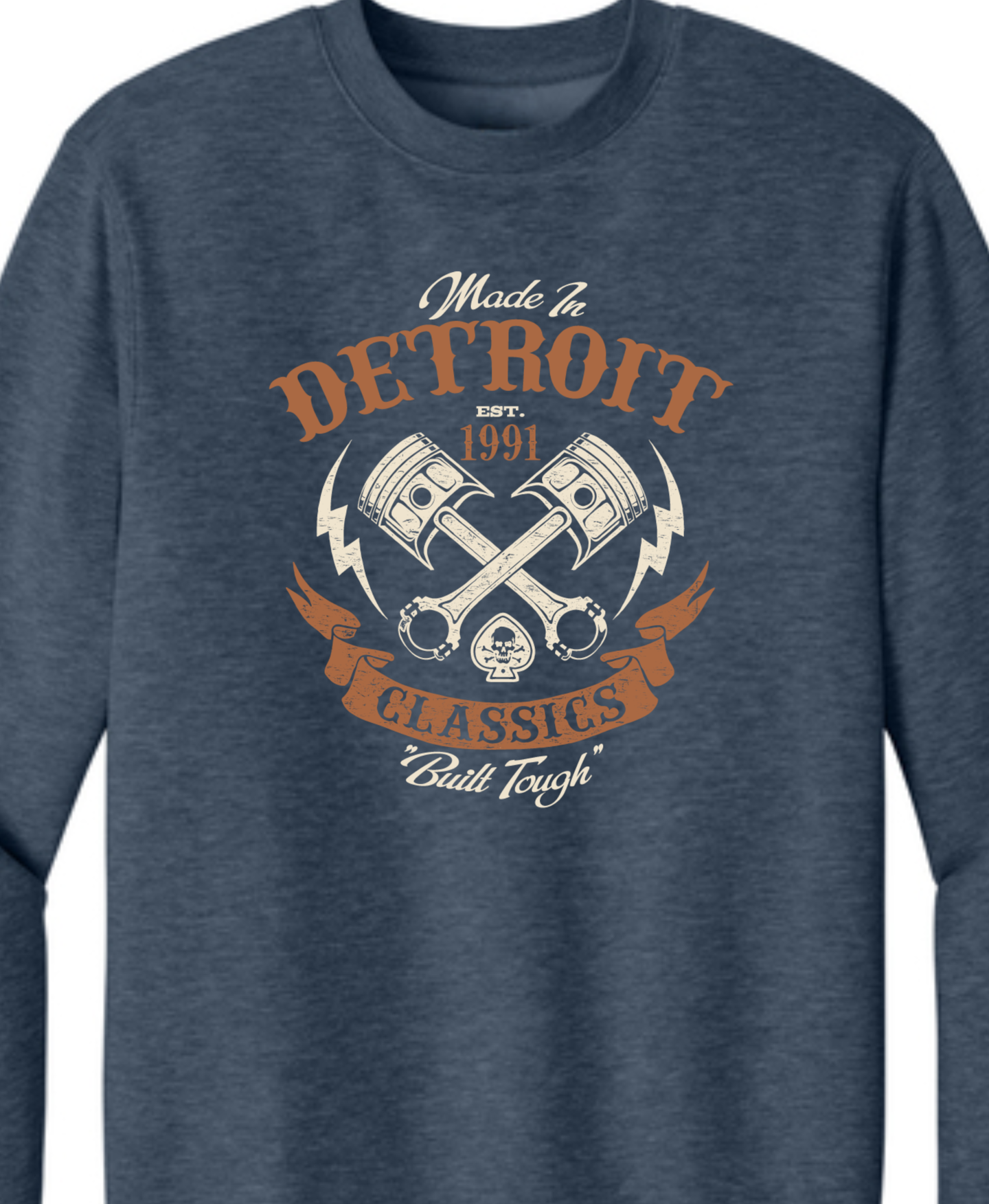 1991 Copper Built Tough Crewnecks