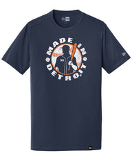 New Era MID Baseball Navy Shirt