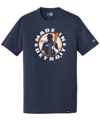 New Era MID Baseball Navy Shirt