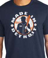 New Era MID Baseball Navy Shirt