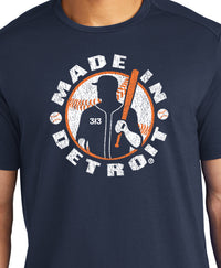 New Era MID Baseball Navy Shirt