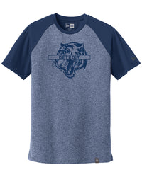 Detroit Big Cat Dark Navy Raglan Shirt