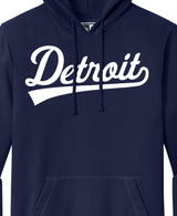New Era Detroit Script Navy Hoodie