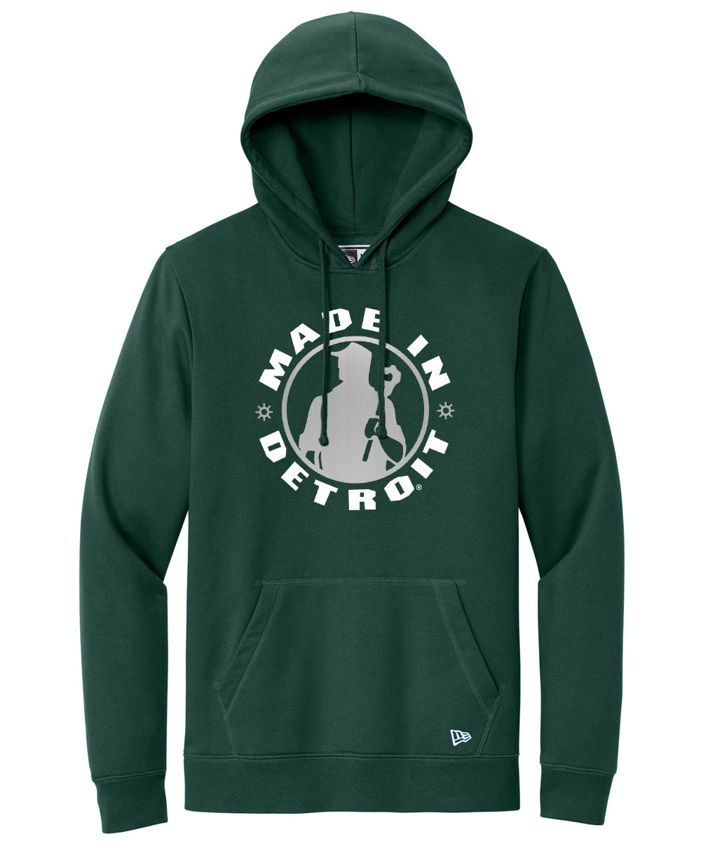 New Era MID Dark Green Hoodie