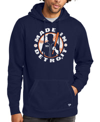 New Era MID Baseball Navy Hoodie