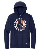 New Era MID Baseball Navy Hoodie