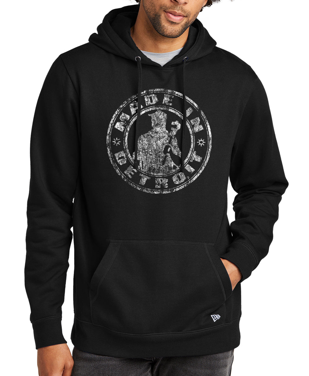 New Era MID Circle Distressed Hoodies