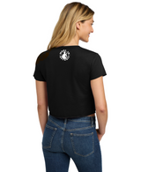 Ladies Detroit Bubble Cali Crop Shirts