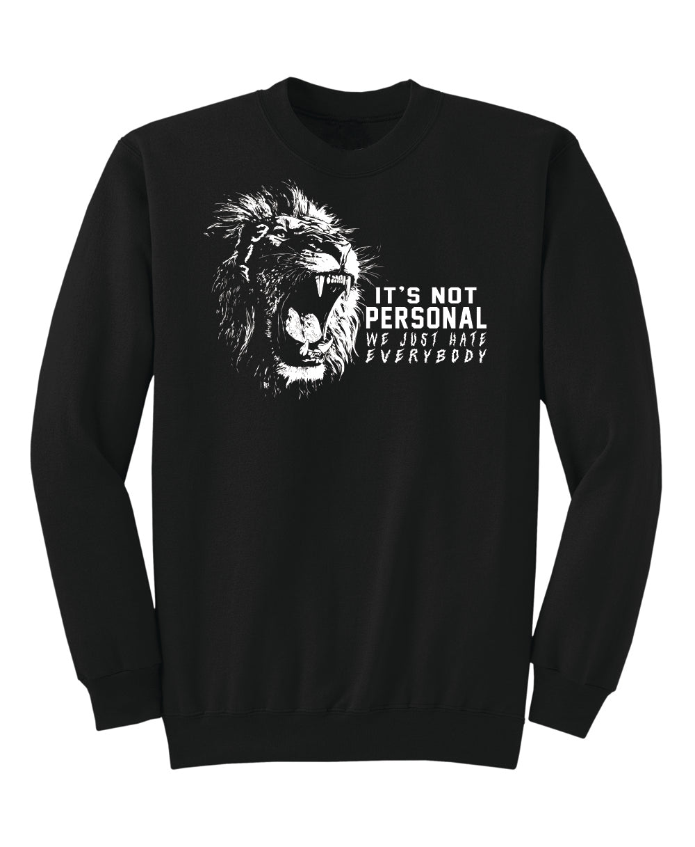 It’s Not Personal..