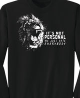 It’s Not Personal..