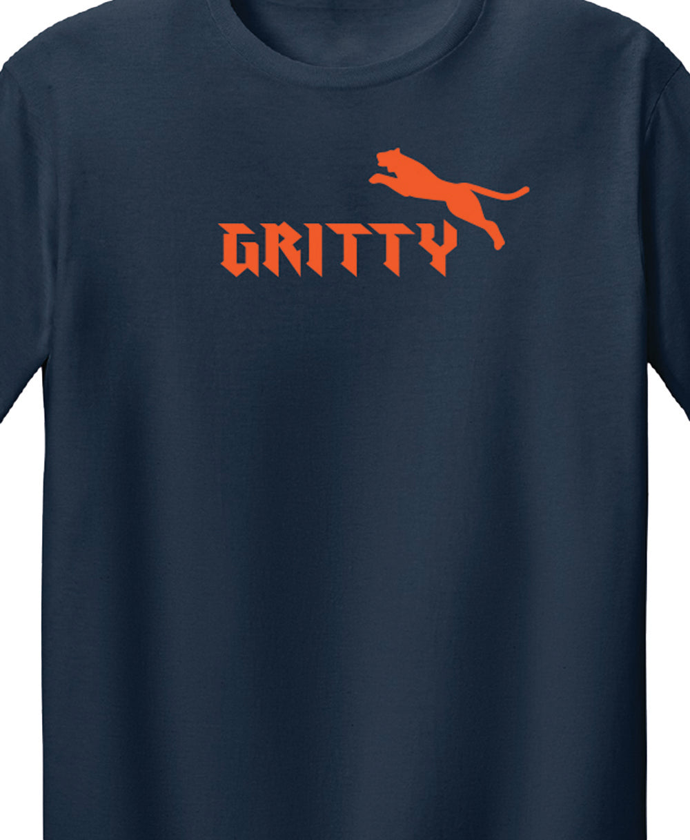Gritty Orange Shirt