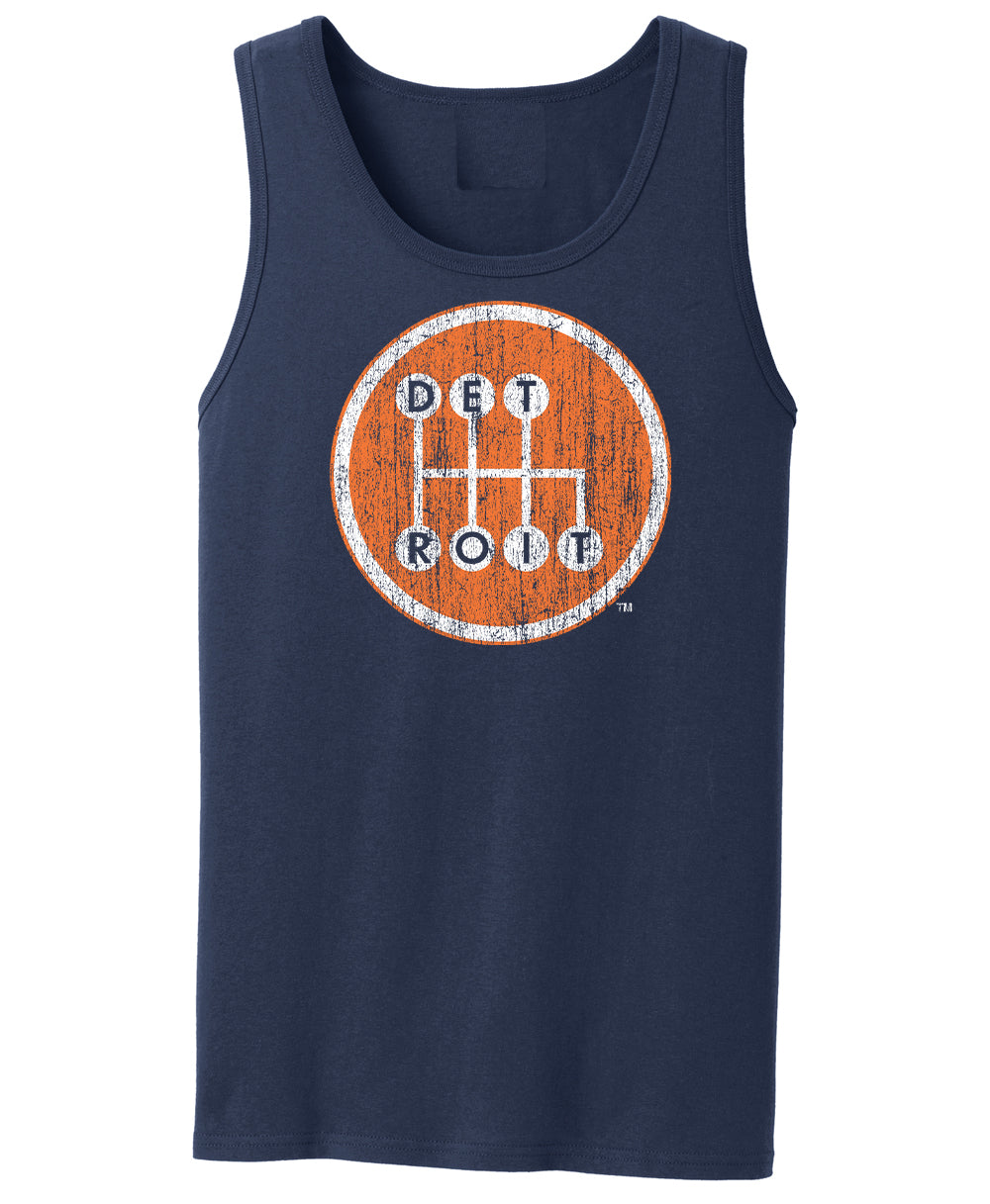 Men's Shifter Navy Jersey Tank