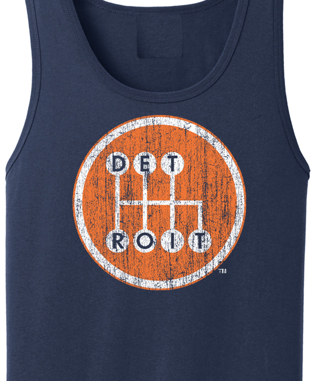 Men's Shifter Navy Jersey Tank