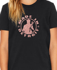 Youth Rose Gold Black Shirts