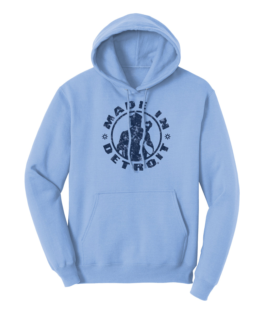 MID'stressed Navy Hoodie
