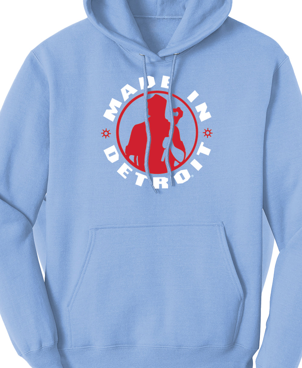 MID Light Blue Hoodies