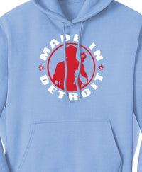 MID Light Blue Hoodies