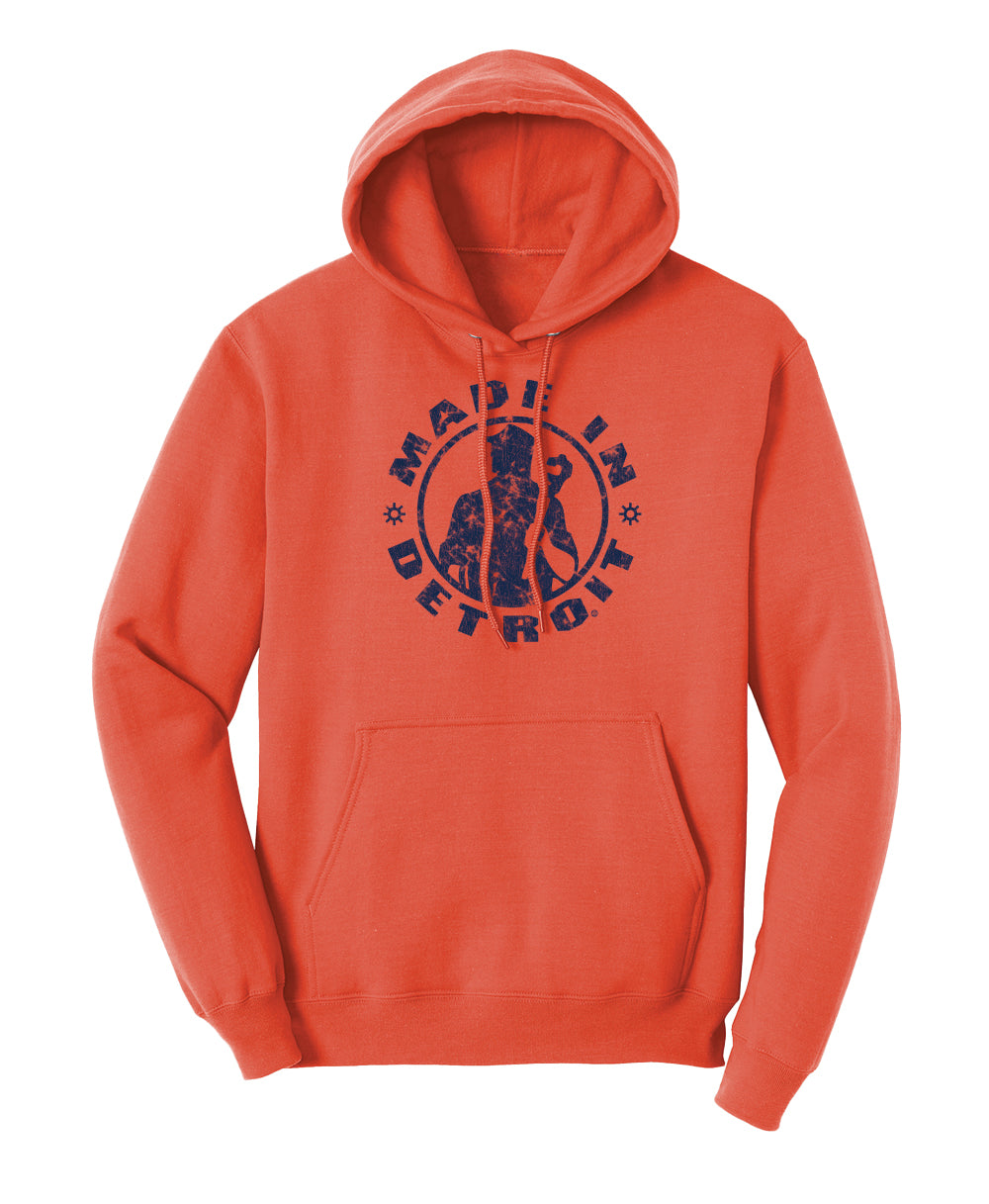MID'stressed Navy Hoodie