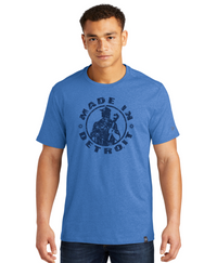 New Era MID Navy Distressed Shirts
