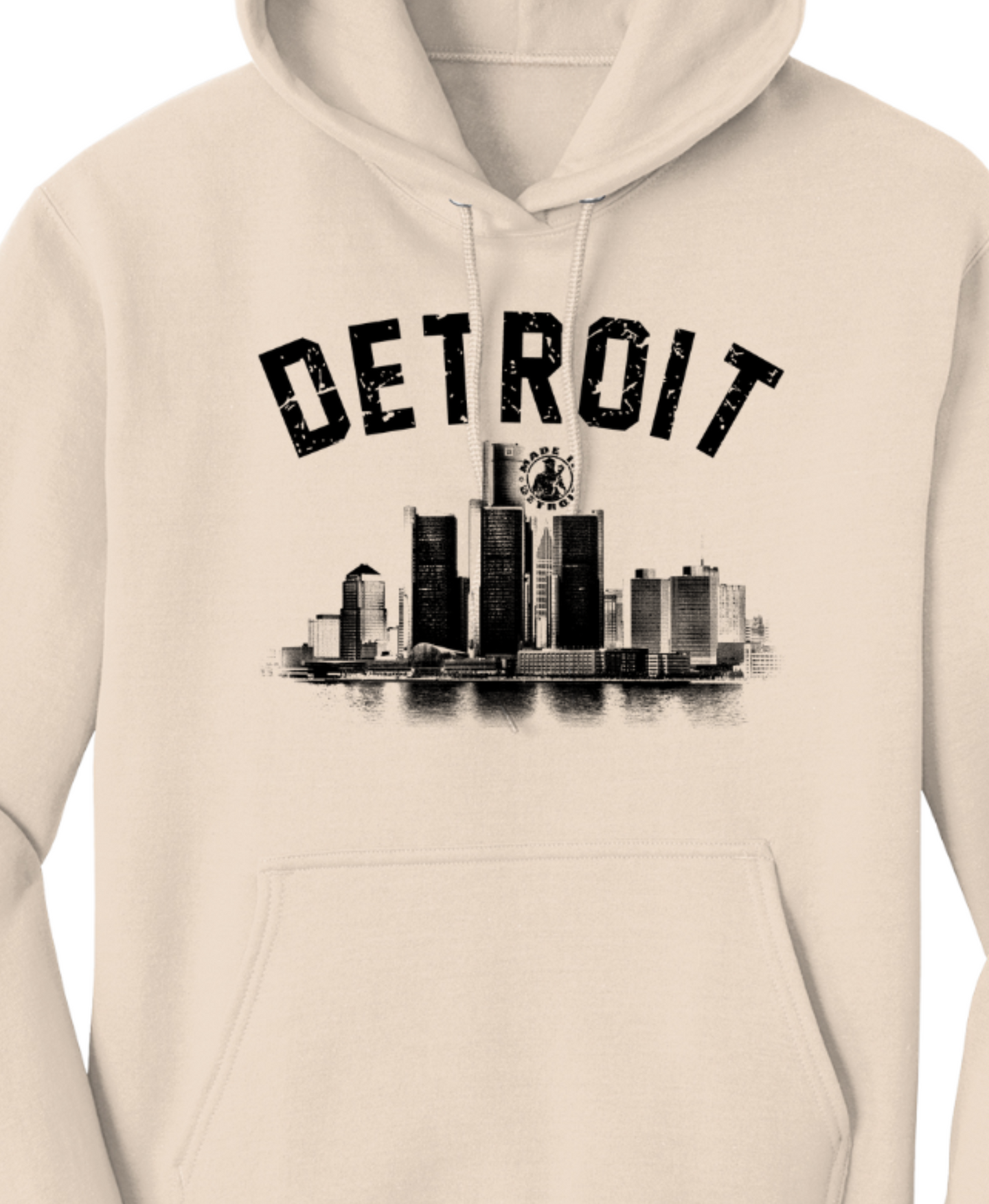 Detroit Arch Skyline Hoodies