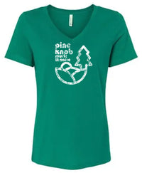 Ladies Pine Knob V-Neck
