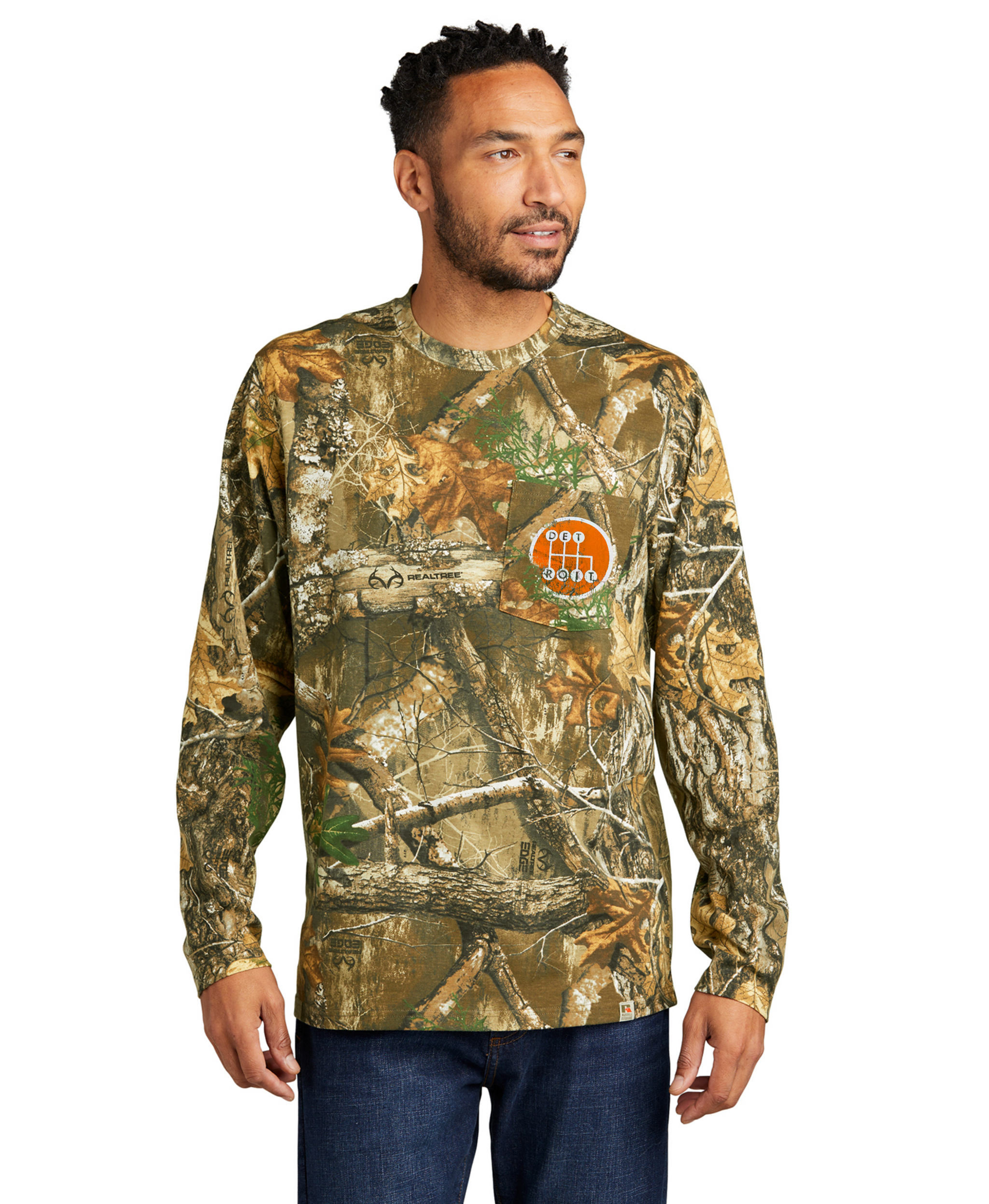 Shifter/MID Camo Long Sleeve Pocket Shirt