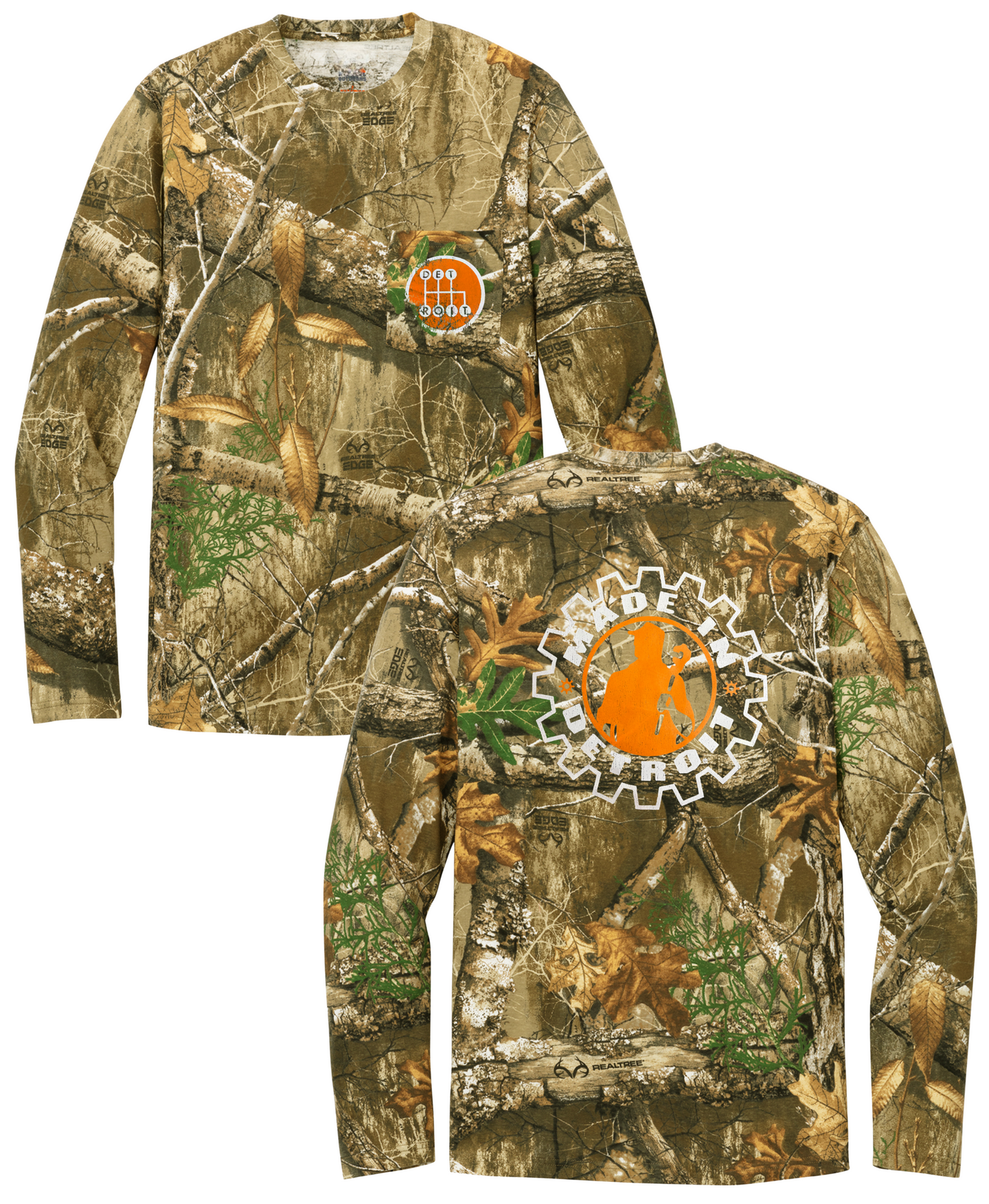 Shifter/MID Camo Long Sleeve Pocket Shirt