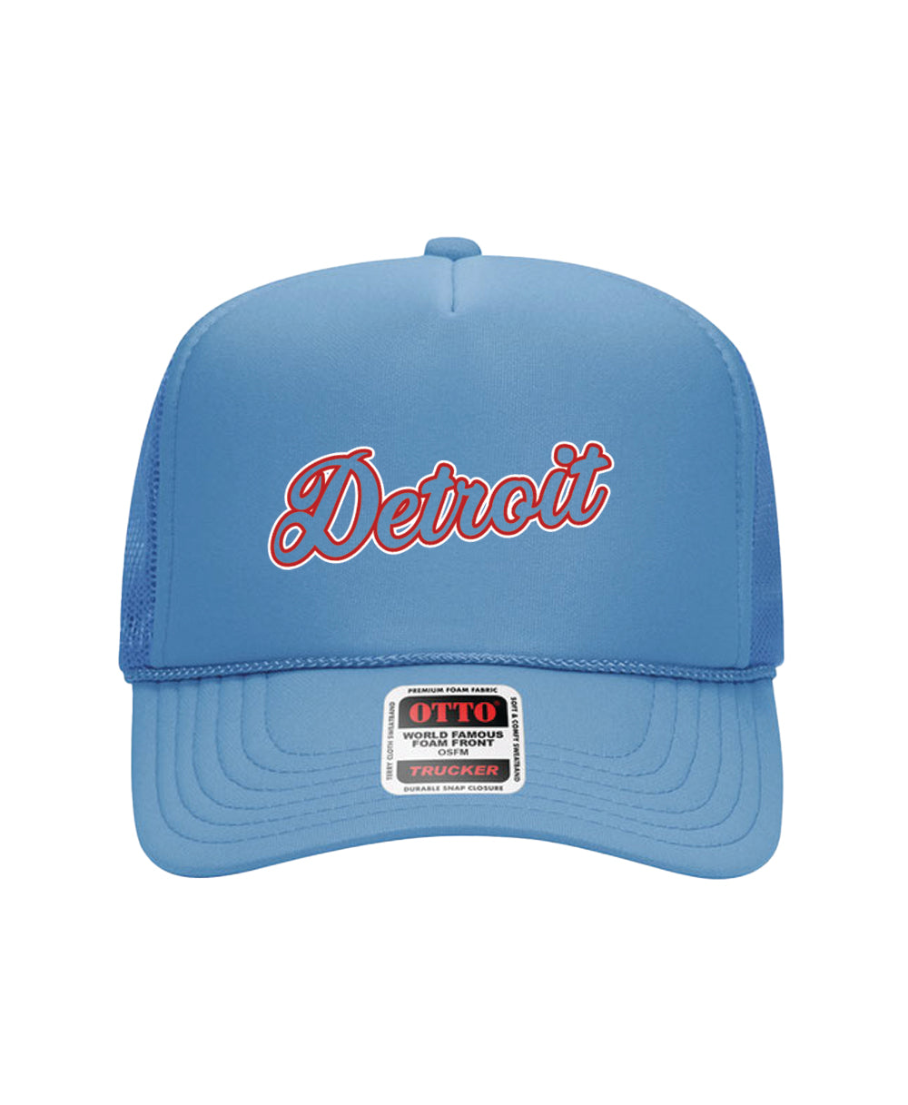 Detroit Foam Trucker w/ Red Print