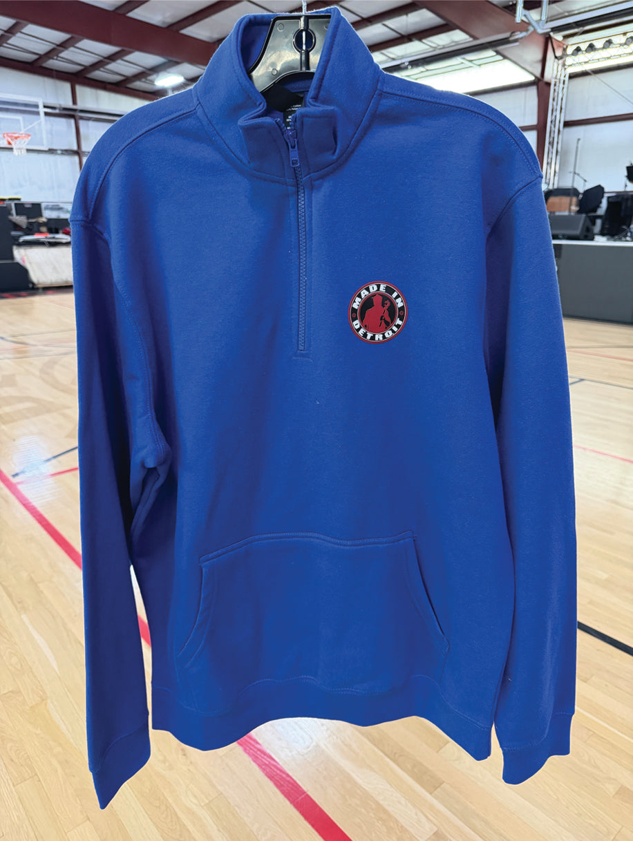 (1 of 1) MID Patch Royal Quarter Zip - Large