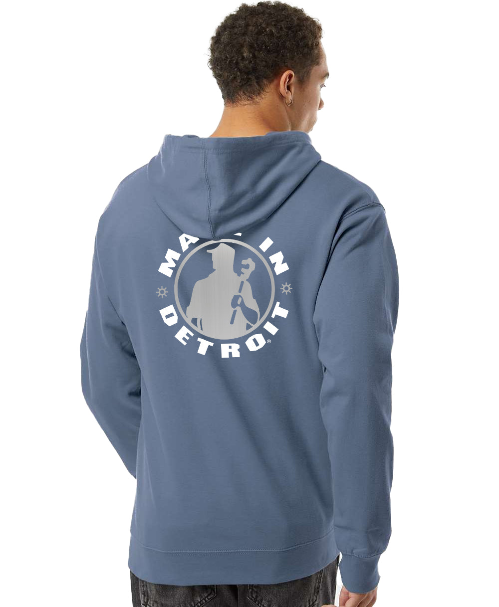 MID Storm Blue Hoodie