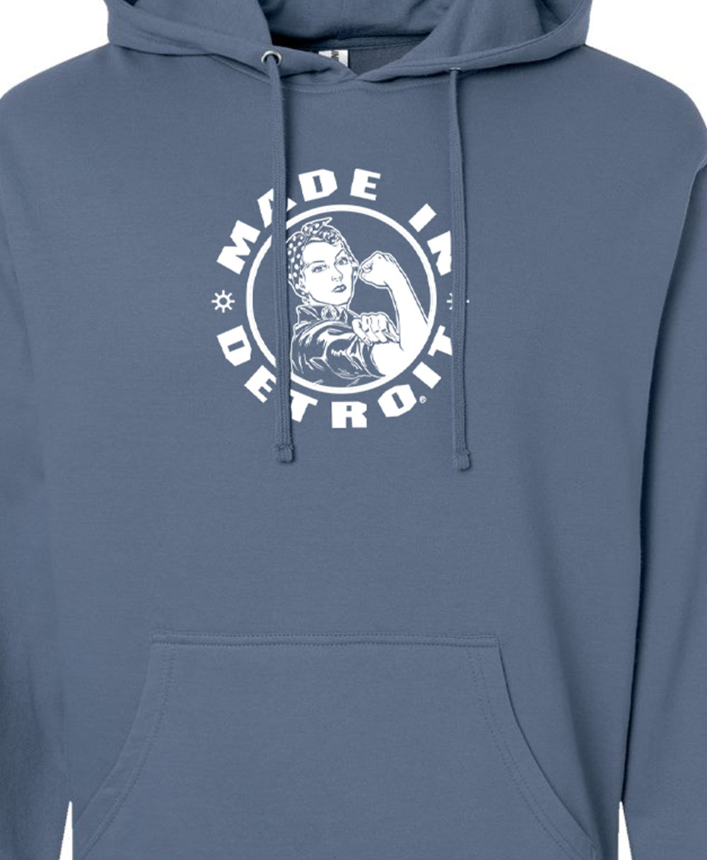 Rosie Storm Blue Unisex Hoodie