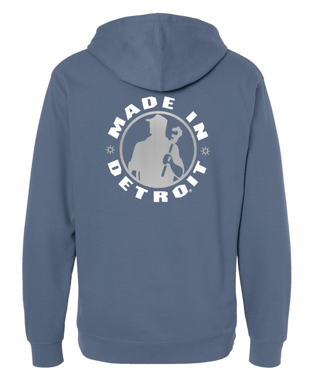 MID Storm Blue Hoodie